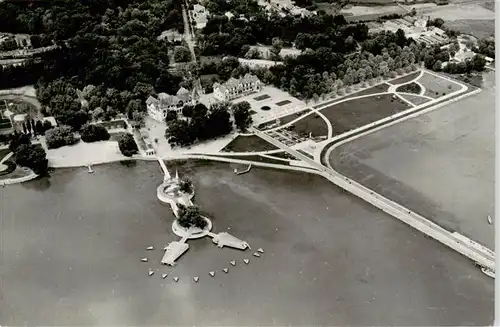 AK / Ansichtskarte  Keszthely_Kesztely_Balaton_Plattensee_HU Fliegeraufnahme