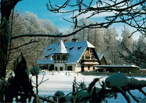 AK / Ansichtskarte  Ruppertshuetten Waldschaenke Bayrische Schanz