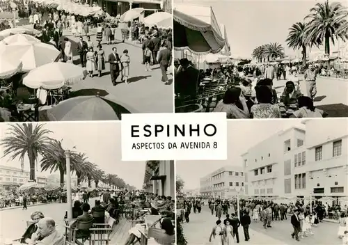 AK / Ansichtskarte 73960225 Espinho_Portugal Aspectos da Avenida 8