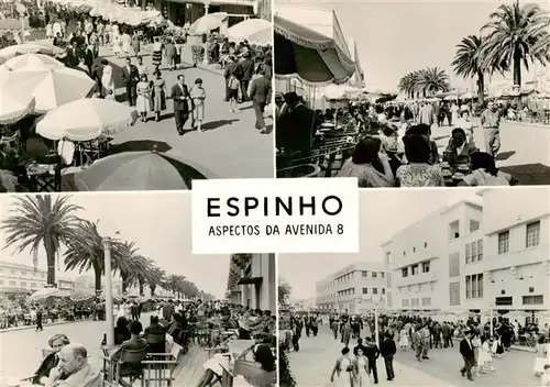 AK / Ansichtskarte  Espinho_Portugal Aspectos da Avenida 8