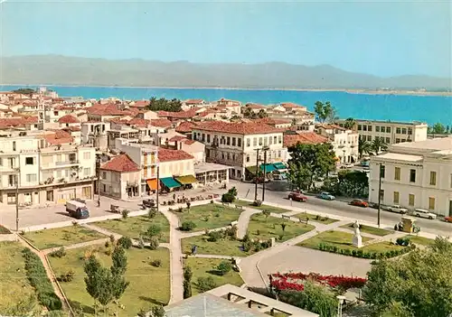 AK / Ansichtskarte  Nauplia_Nauplion_Nauplia-Assini_Peloponisos_Greece Teilansicht und Staikopoulos Platz