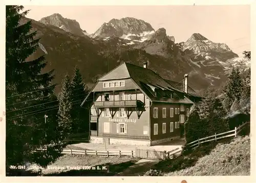 AK / Ansichtskarte  Grabs_SG Kurhaus Voralp Alpen