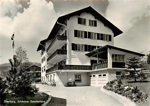 AK / Ansichtskarte  Oberiberg Schweizer Gesellenhaus
