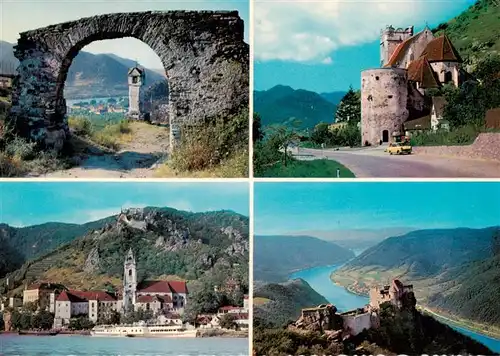 AK / Ansichtskarte  Spitz_Donau_Niederoesterreich_AT Rotes Tor St. Michael Duernstein Aggstein Landschaftspanorama