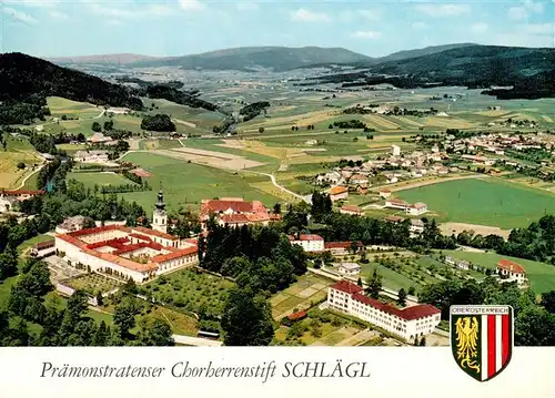 AK / Ansichtskarte 73960333 Schlaegl_Oberoesterreich_AT Praemonstratenser Chorherrenstift