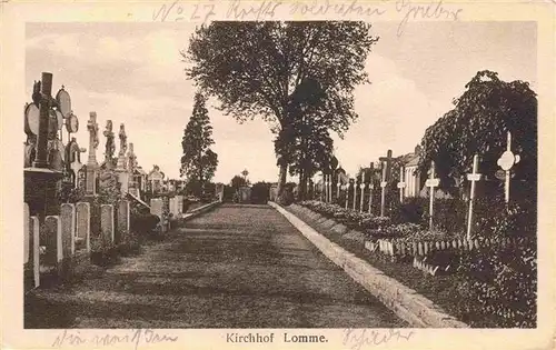 AK / Ansichtskarte  Lomme_Lille_59_Nord Kirchhof Friedhof