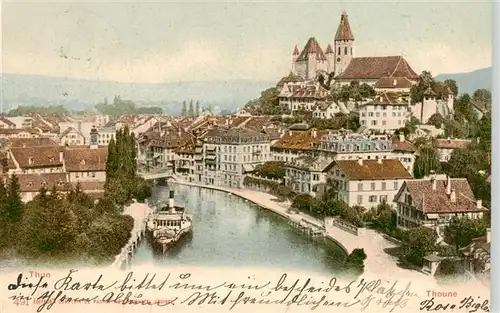 AK / Ansichtskarte  THUN_BE Panorama