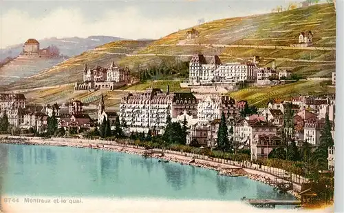 AK / Ansichtskarte  Montreux__VD et le quai