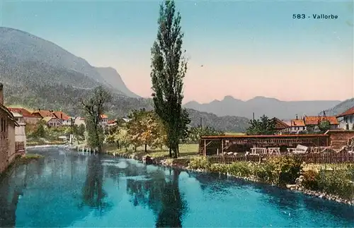 AK / Ansichtskarte  Vallorbe_VD Panorama