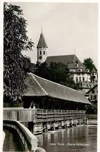 AK / Ansichtskarte  THUN_BE Obere Schleusen Kirche