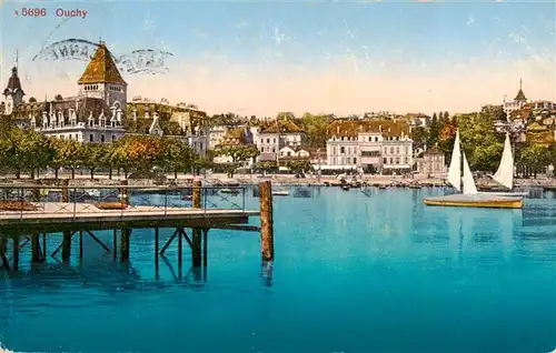 AK / Ansichtskarte  Ouchy_LAUSANNE_VD Vue panoramique