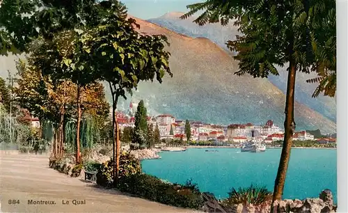 AK / Ansichtskarte  Montreux__VD Le Quai