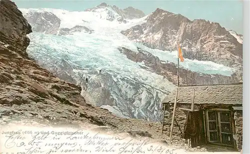 AK / Ansichtskarte  Jungfrau_4167m_BE mit Guggigletscher