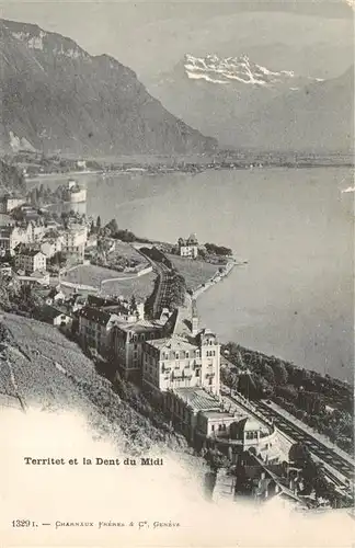 AK / Ansichtskarte  Territet_Montreux_VD et la Dent du Midi