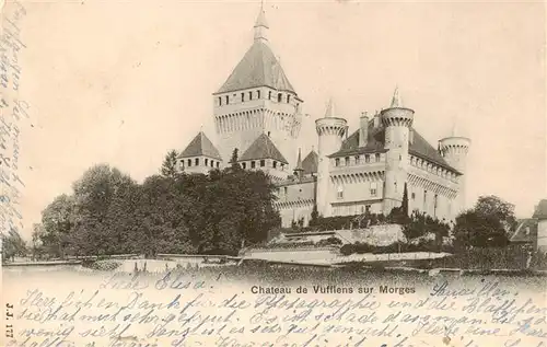 AK / Ansichtskarte  Morges_VD Chateau de Vufflens