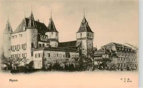 AK / Ansichtskarte  Nyon_VD Le Chateau