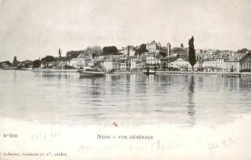 AK / Ansichtskarte  Nyon_VD Vue generale