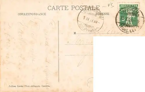 AK / Ansichtskarte  Saint_Maurice_VS et la Dent du Midi