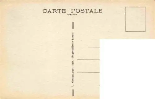 AK / Ansichtskarte  Megeve_74_Haute-Savoie Vue d'ensemble et le Crestommet