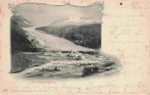 AK / Ansichtskarte  Argentieres__Glacier_d_74_Haute-Savoie Vue panoramique et les Alpes