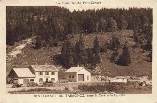 AK / Ansichtskarte  La_Cure_Morbier_39_Jura Restaurant du Tabagnoz