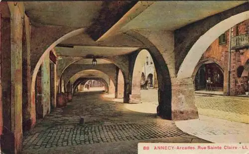 AK / Ansichtskarte  Annecy_74_Haute-Savoie Arcades Rue Sainte Claire