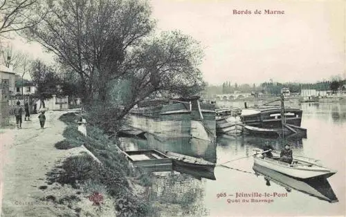 AK / Ansichtskarte  Joinville-le-Pont_94 Quai du Barrage Bords de la Marne