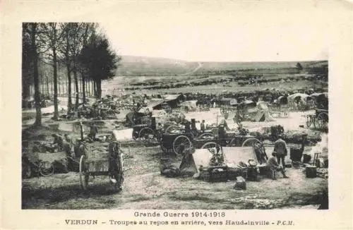 AK / Ansichtskarte  VERDUN__55_Meuse Grande Guerre 1914-1918 Troupes au repos Westlicher Kriegsschauplatz 1. Weltkrieg