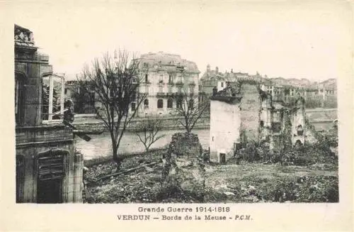 AK / Ansichtskarte  VERDUN__55_Meuse Bords de la Meuse Grande Guerre 1914-1918 Westlicher Kriegsschauplatz 1. Weltkrieg