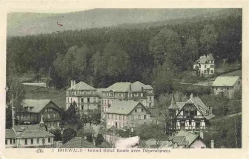 AK / Ansichtskarte  Hohwald_Le_67 Grand Hôtel Kuntz avec Dépendance