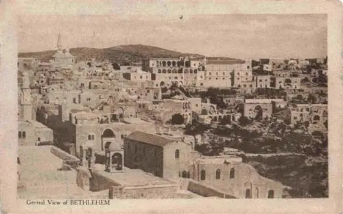 AK / Ansichtskarte  Bethlehem__Yerushalayim_Israel General view