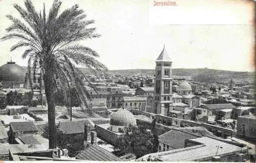 AK / Ansichtskarte  Jerusalem__Yerushalayim_Israel Panorama Blick ueber die Stadt