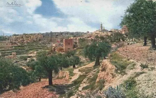 AK / Ansichtskarte  Bethlehem__Yerushalayim_Israel Panorama