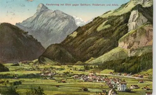 AK / Ansichtskarte  Kandersteg_BE mit Gellihorn Rinderhorn und Altels