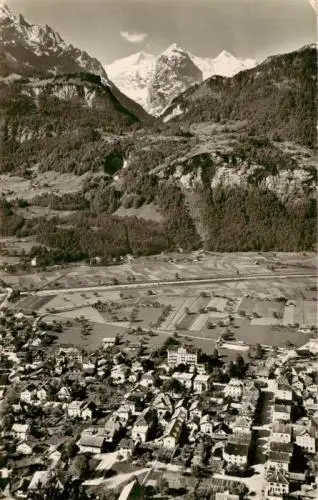 AK / Ansichtskarte  Meiringen_BE Fliegeraufnahme