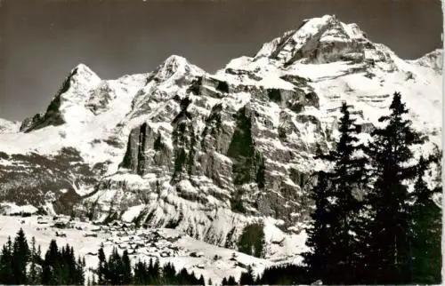 AK / Ansichtskarte  Muerren_BE Eiger Moench Jungfrau