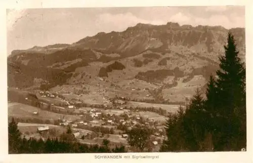 AK / Ansichtskarte  Schwanden_Sigriswil Panorama