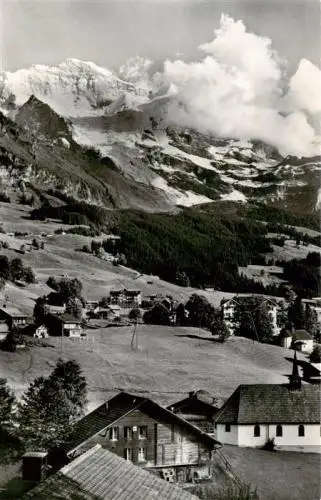AK / Ansichtskarte  Wengen__BE mit Jungfrau