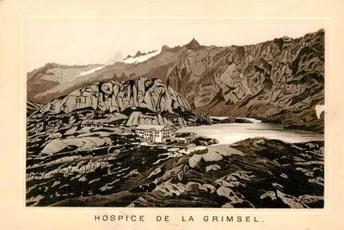 AK / Ansichtskarte  Grimsel_Hospiz Hospice de la Grimsel