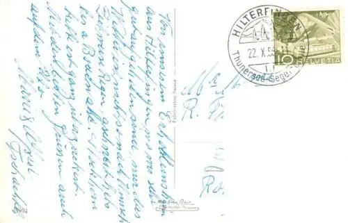 AK / Ansichtskarte  Hilterfingen_Thunersee_BE Panorama