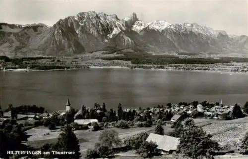 AK / Ansichtskarte  Hilterfingen_Thunersee_BE Panorama