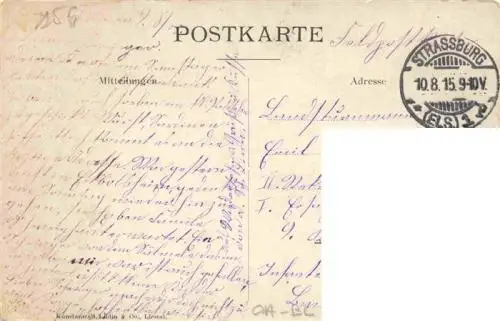 AK / Ansichtskarte  Ramsach_Laeufelfingen_BL Station Laeufelfingen Soolbad Kurort Feldpost