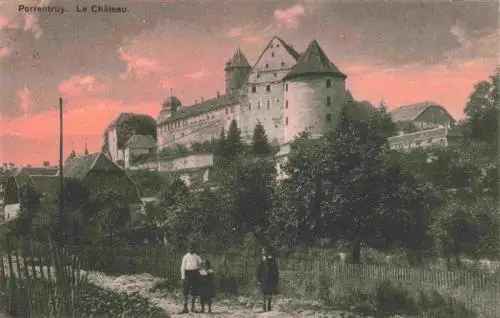 AK / Ansichtskarte  Porrentruy_JU Château Schloss