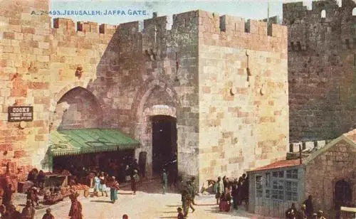 AK / Ansichtskarte  Jerusalem__Yerushalayim_Israel Jaffa Gate