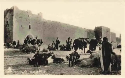 AK / Ansichtskarte  Jerusalem__Yerushalayim_Israel Gate of Herod Herodestor