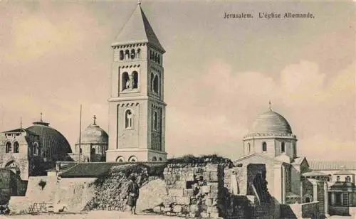 AK / Ansichtskarte  Jerusalem__Yerushalayim_Israel Eglise Allemande