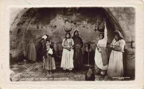 AK / Ansichtskarte  Nazareth__Illit_Israel The Fountain of Mary