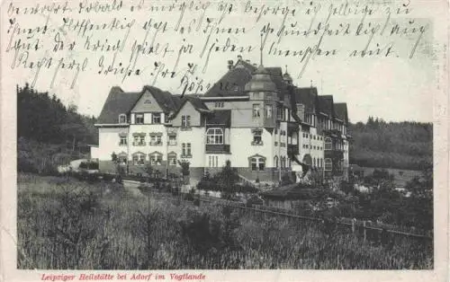 AK / Ansichtskarte 73960957 Adorf__Vogtland Leipziger Heilstaette