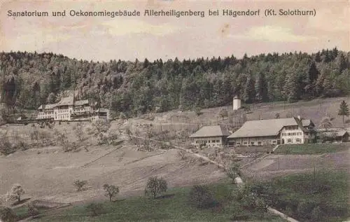 AK / Ansichtskarte  Haegendorf_SO Sanatorium und oekonomiegebaeude Allerheiligenberg