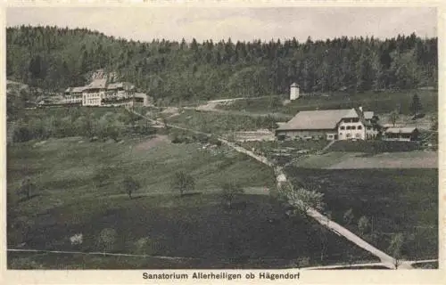 AK / Ansichtskarte  Haegendorf_SO Sanatorium Allerheiligen